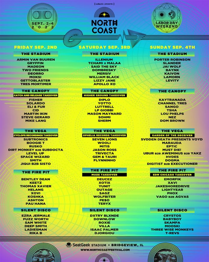 North Coast Music Festival Unveils Second Phase Lineup