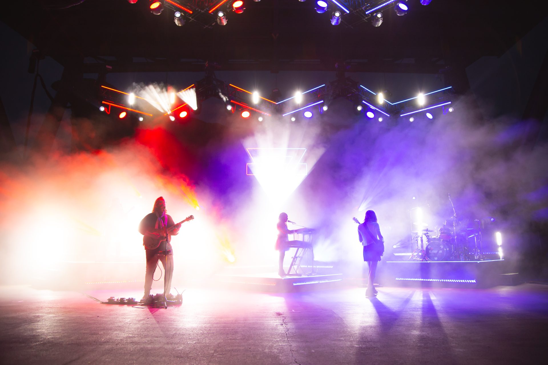 Rainbow Kitten Surprise puts on Light Show at Red Rocks set EDMTunes