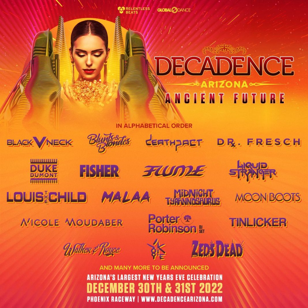 Your Decadence Arizona Lineup has Arrived EDMTunes