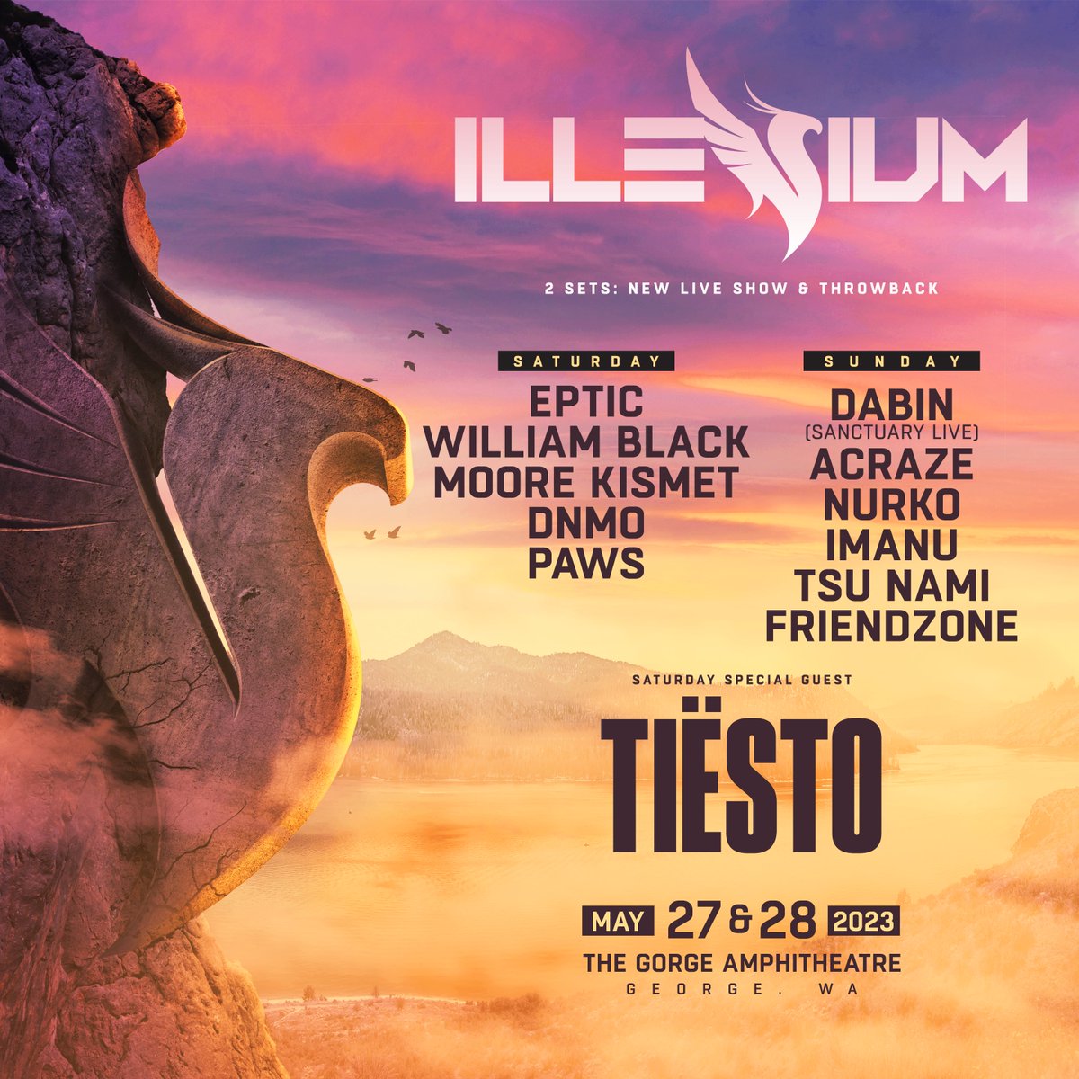 ILLENIUM Announces Return to the with Epic Lineup EDMTunes