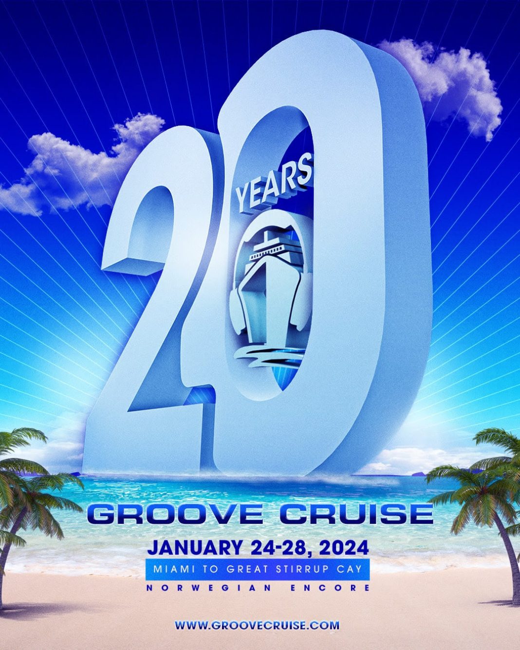 Groove Cruise Miami 2024 Will Have the Biggest Ship Yet EDMTunes