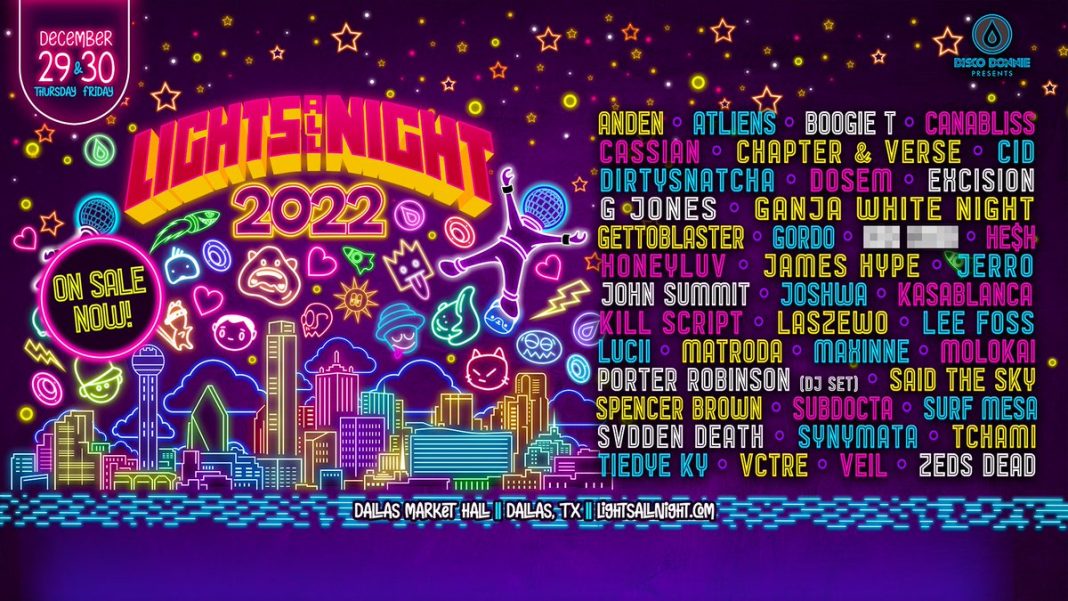 20222023 Dallas NYE Lights All Night's Lineup is Here EDMTunes