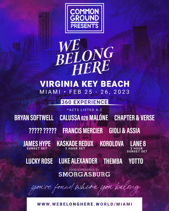 We Belong Here Festival Announces New Additions to Lineup