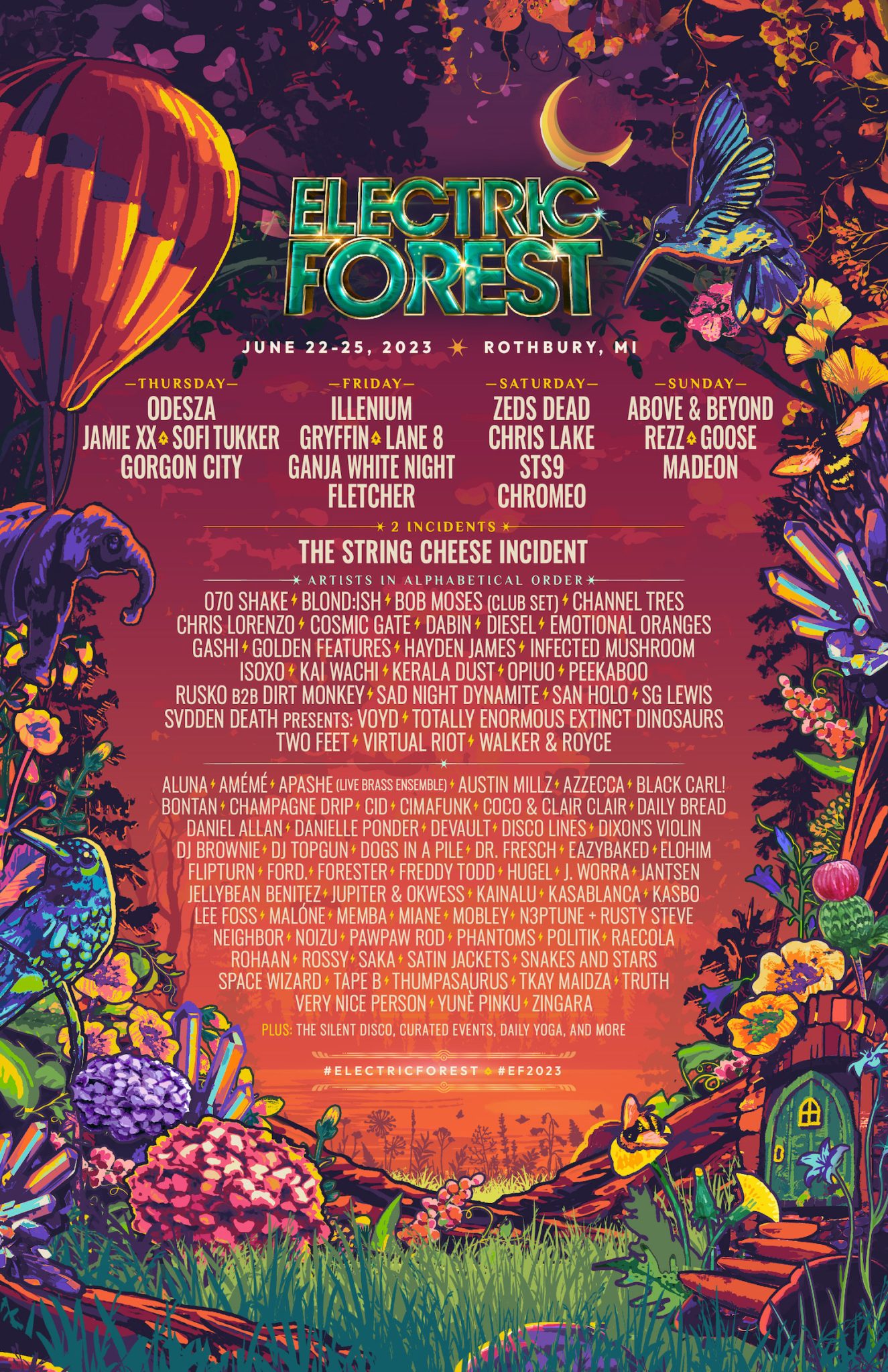 Electric Forest Adds 30 New Artists to 2023 Lineup EDMTunes