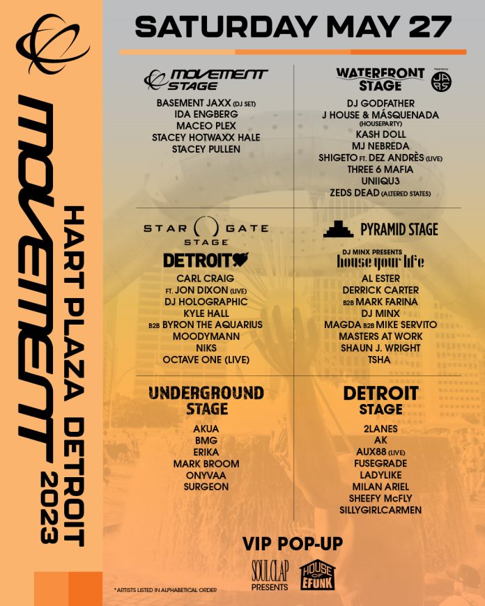 Check Out The Movement Festival 2023 Lineup EDMTunes