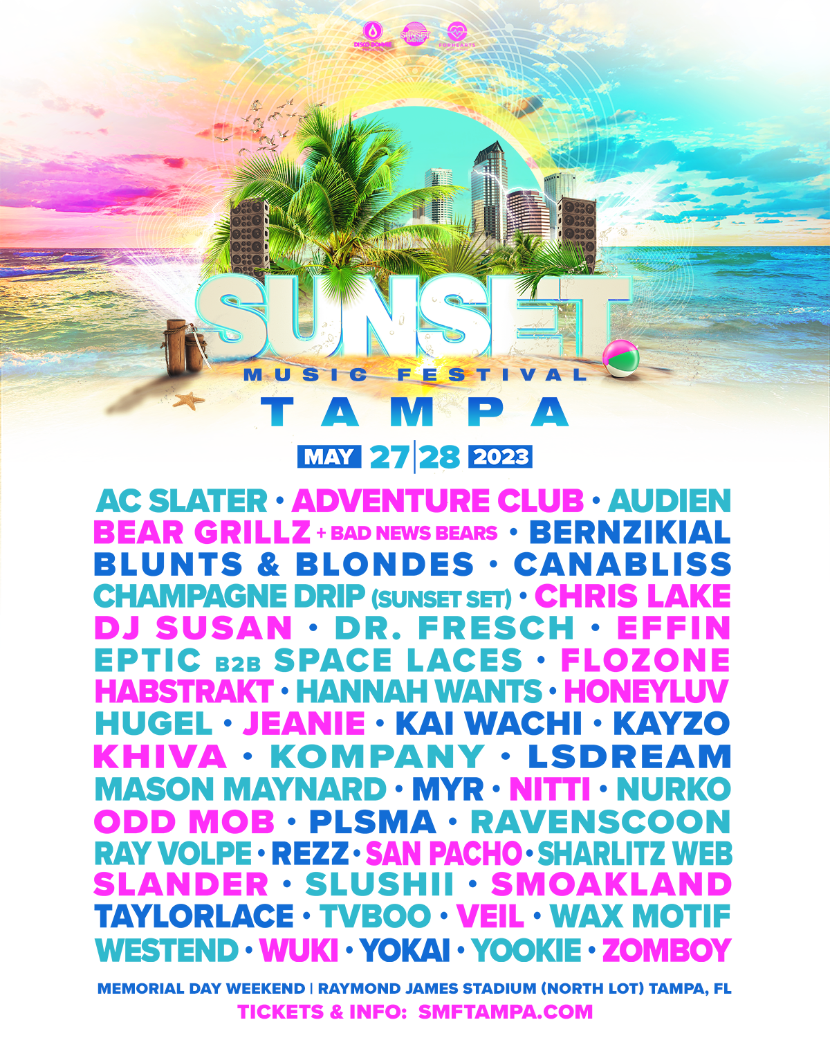 Sunset Music Festival Released Phase 2 Lineup EDMTunes