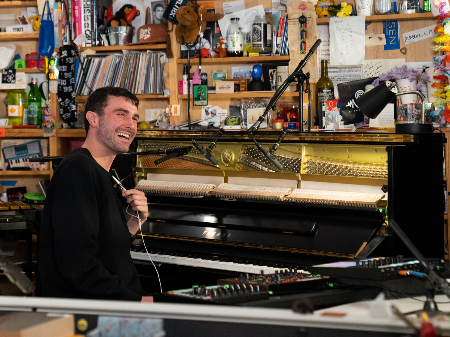 Fred Again.. Performs On NPR's Tiny Desk EDMTunes