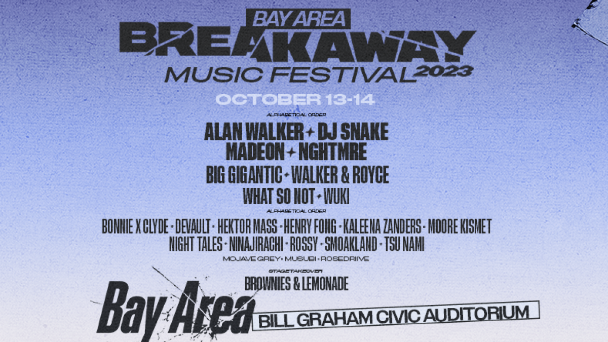 Breakaway Bay Area Tickets Will Be on Sale Friday EDMTunes