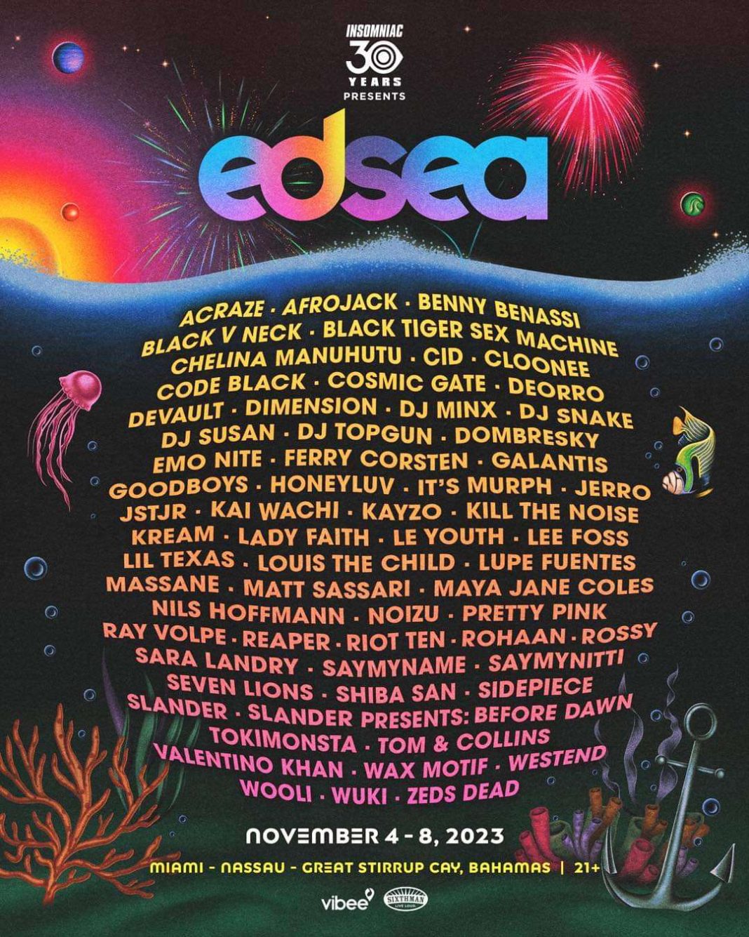 The EDSea Lineup Has Been Revealed EDMTunes