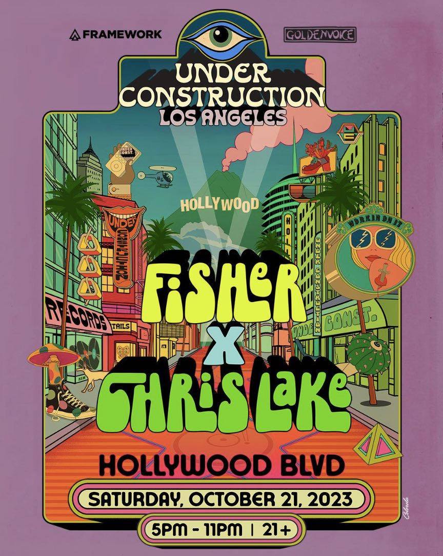 FISHER & Chris Lake Bring Under Construction To Hollywood Blvd
