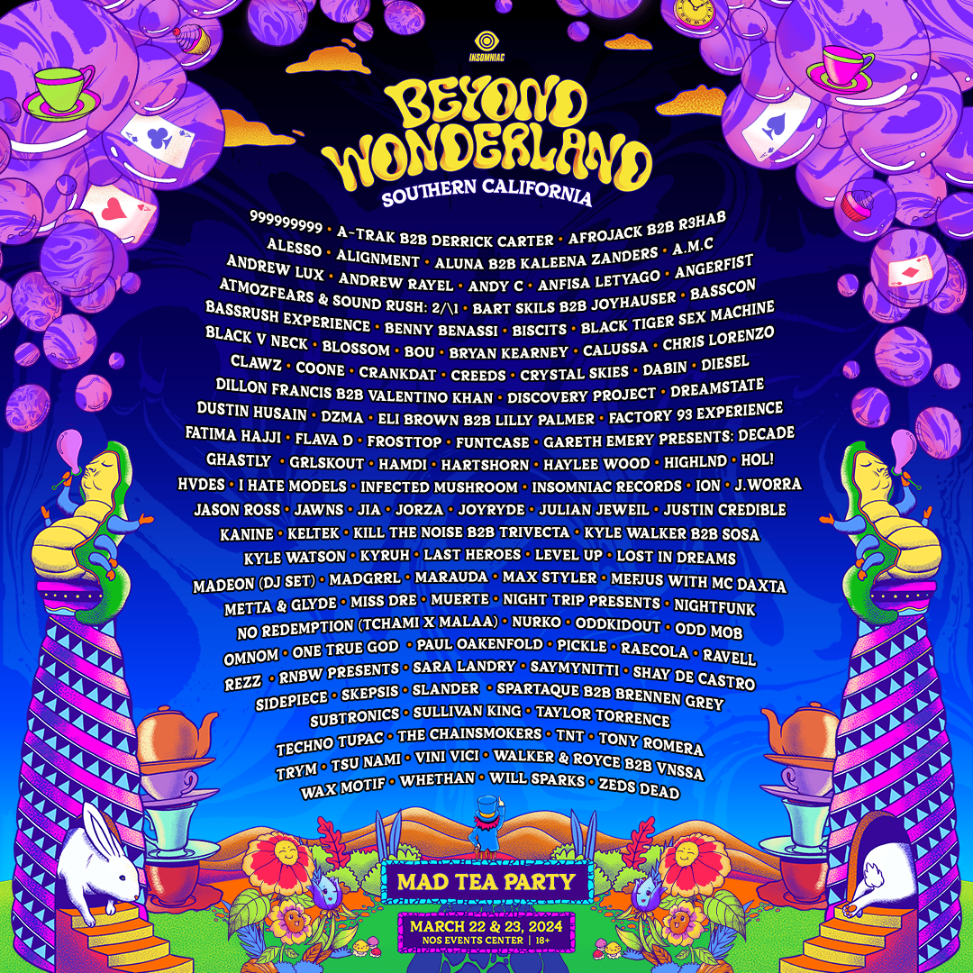 Beyond Wonderland SoCal Reveals 2024 Lineup - EDMTunes