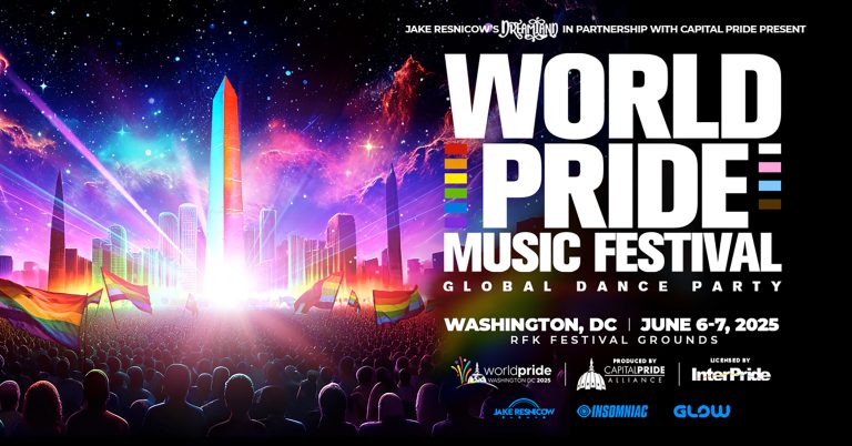 Insomniac’s GLOW Partners with Jake Resnicow for Largest LGBT Music Festival During World Pride 2025 in Washington DC