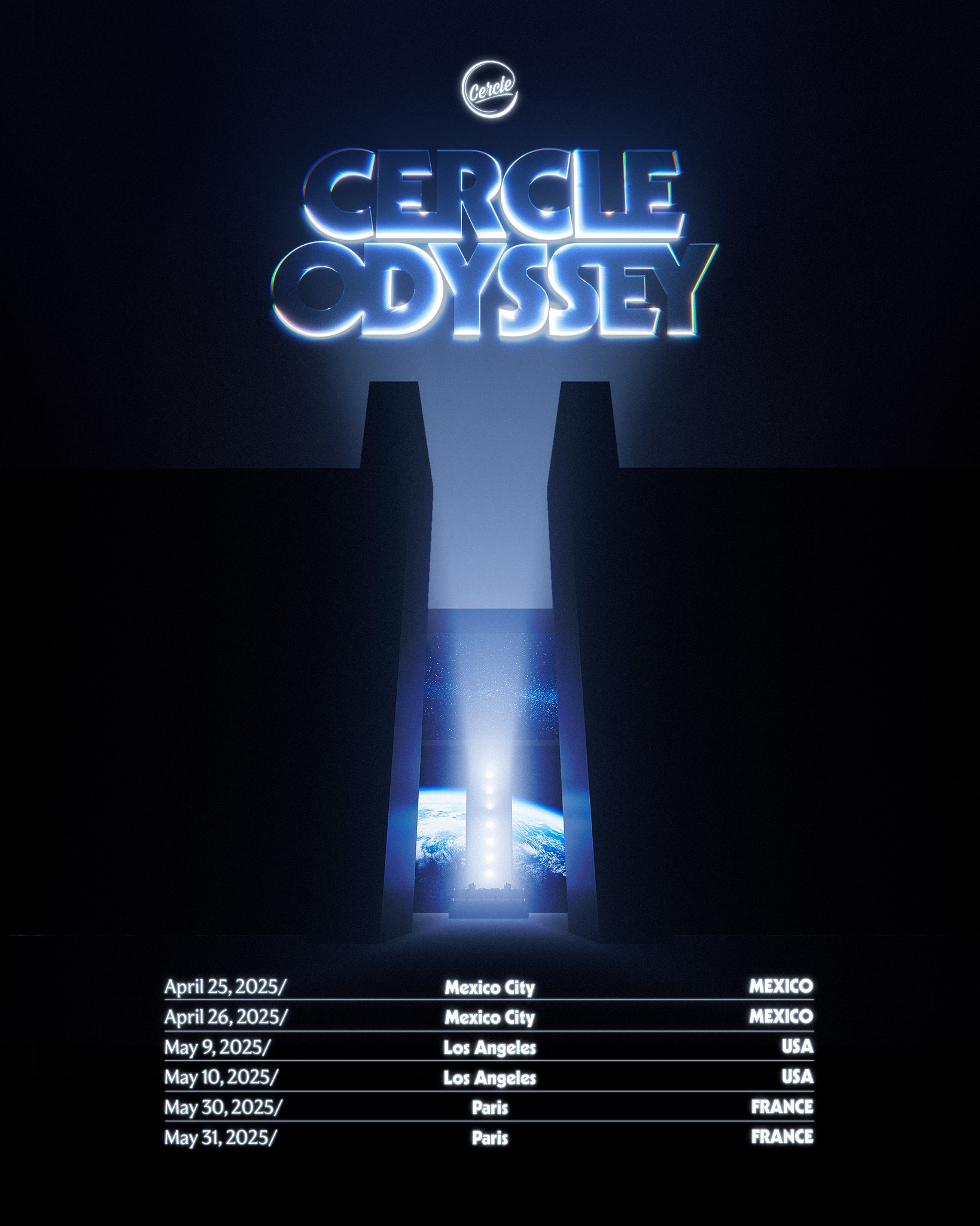 Cercle Odyssey Reveals First Three Cities Of The Tour EDMTunes