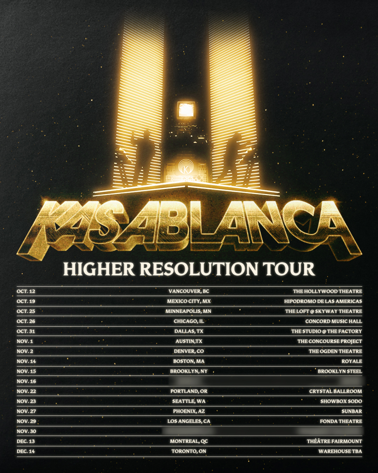 Kasablanca Announce Debut Album & Accompanying Tour