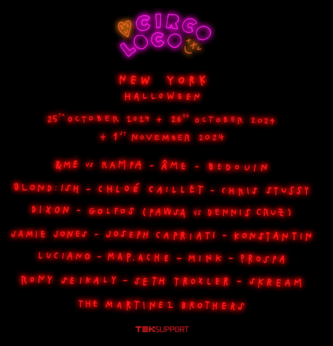 CircoLoco Announces New York Halloween 2024 EDMTunes