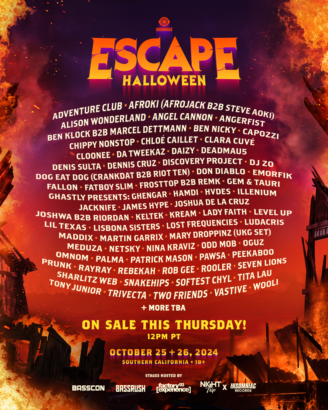 5 Artists to Catch at Escape Halloween 2024 EDMTunes